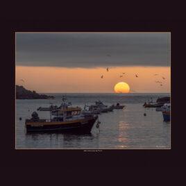 São Martinho do Porto sunset 2 – 40×50 cm w/frame