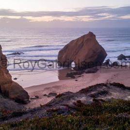 Praia de Santa Cruz 6 – 40×50 cm w/frame