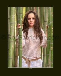 Bamboo garden - 40x50 cm w/frame