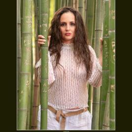 Bamboo garden – 40×50 cm w/frame