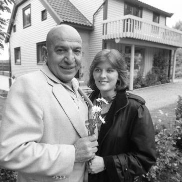 Fra mitt arkiv: Telly Savalas og Julie Hovland