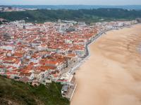 Nazaré beach 10 - 40x50 cm w/frame