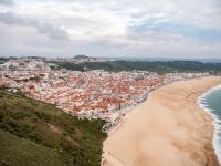 Nazaré beach 11 - 40x50 cm w/frame