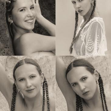 Polina in sepia